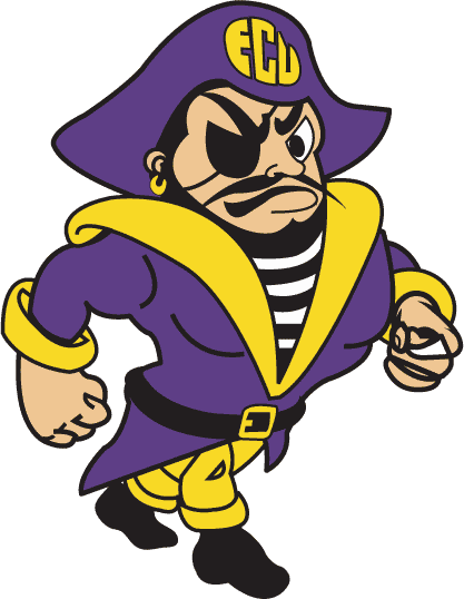East Carolina Pirates 1999-Pres Mascot Logo diy fabric transfer